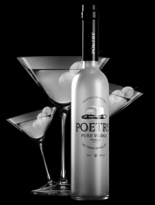 Poetry Pure Premium Vodka by Dave Stewart